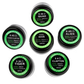 Prebuilt Coil Prebuilt Coils Hive Clapton Quad Tiger, Pack of 10